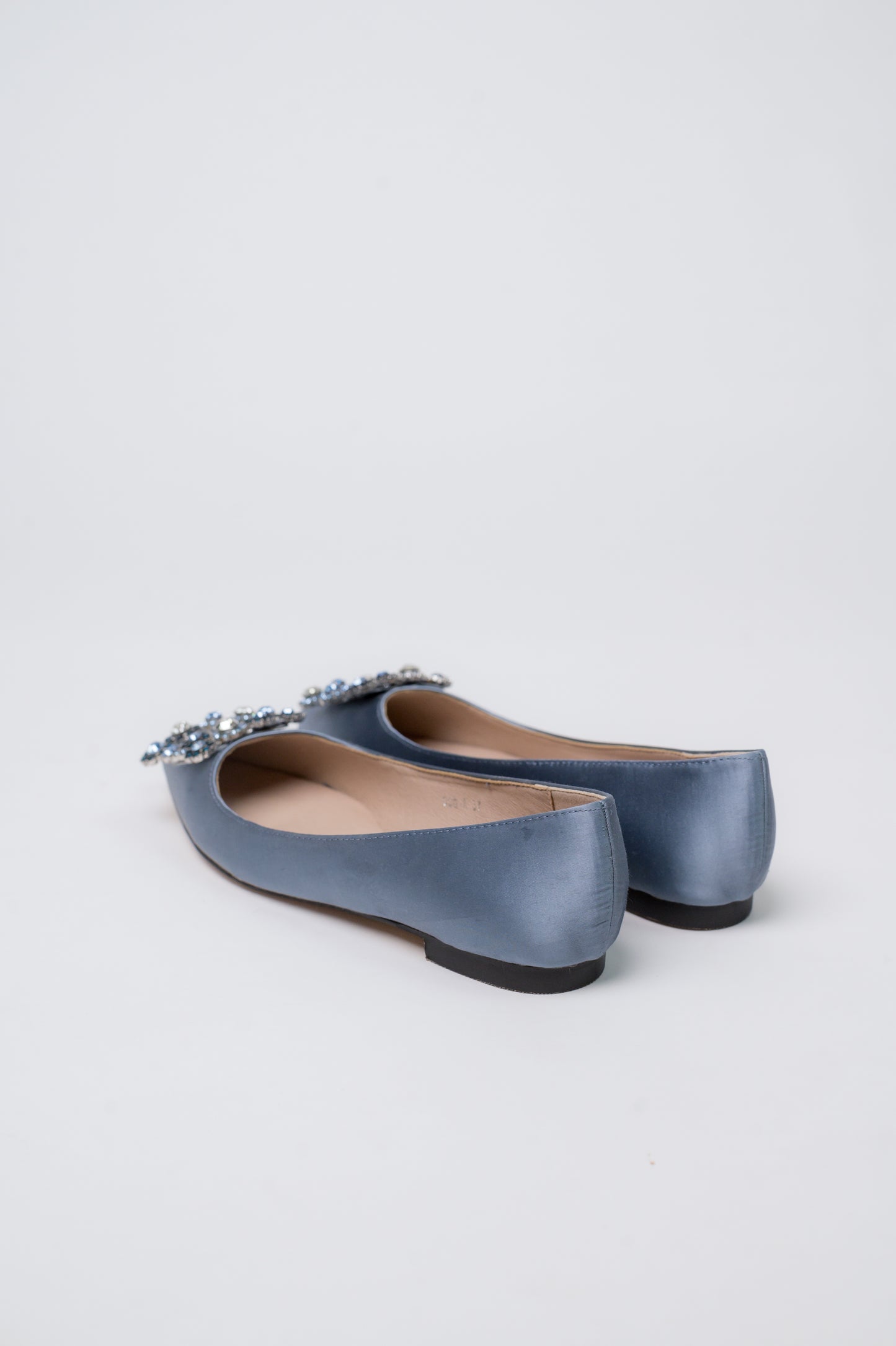 Marquise Flat Shoes Light Blue