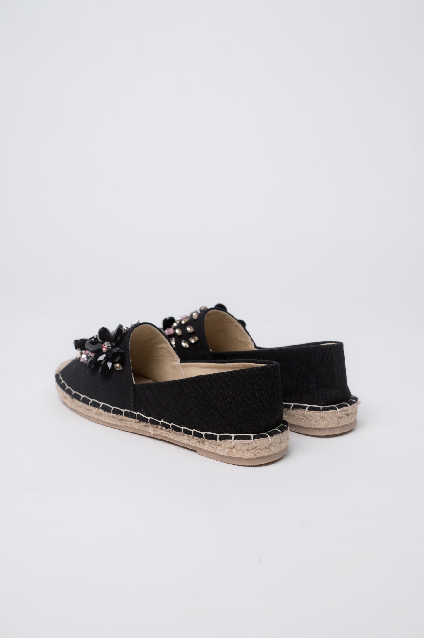 Plum Blossom Espadrilles Swarovski