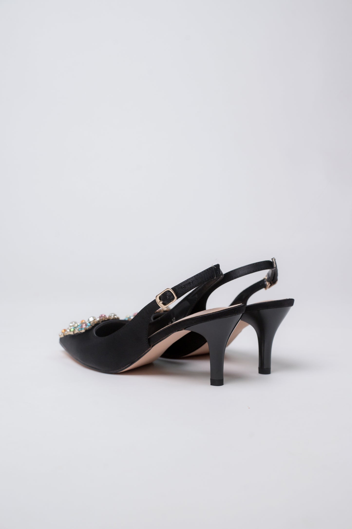 Marquise Pump Heels Black
