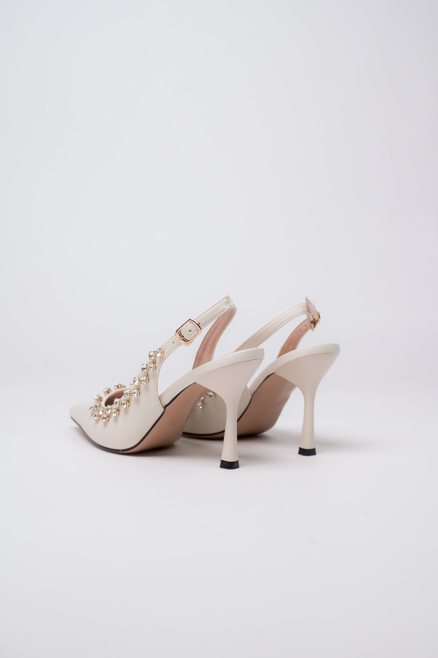Jenine Pump Heels White