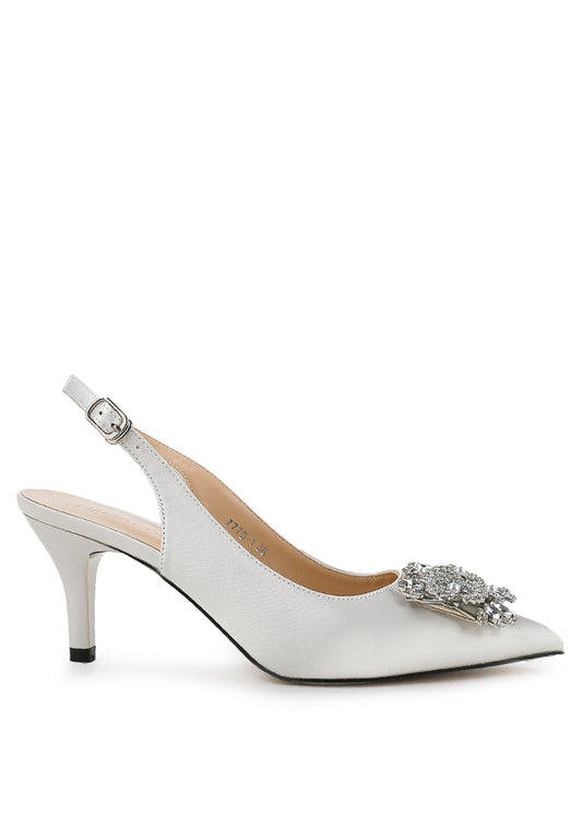 Genna Pump Heels White