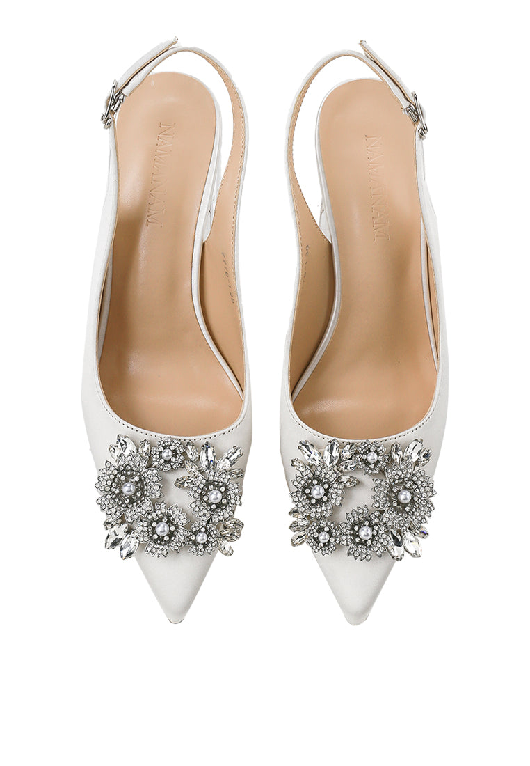 Genna Pump Heels White