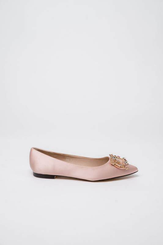 Marquise Flat Shoes Nude