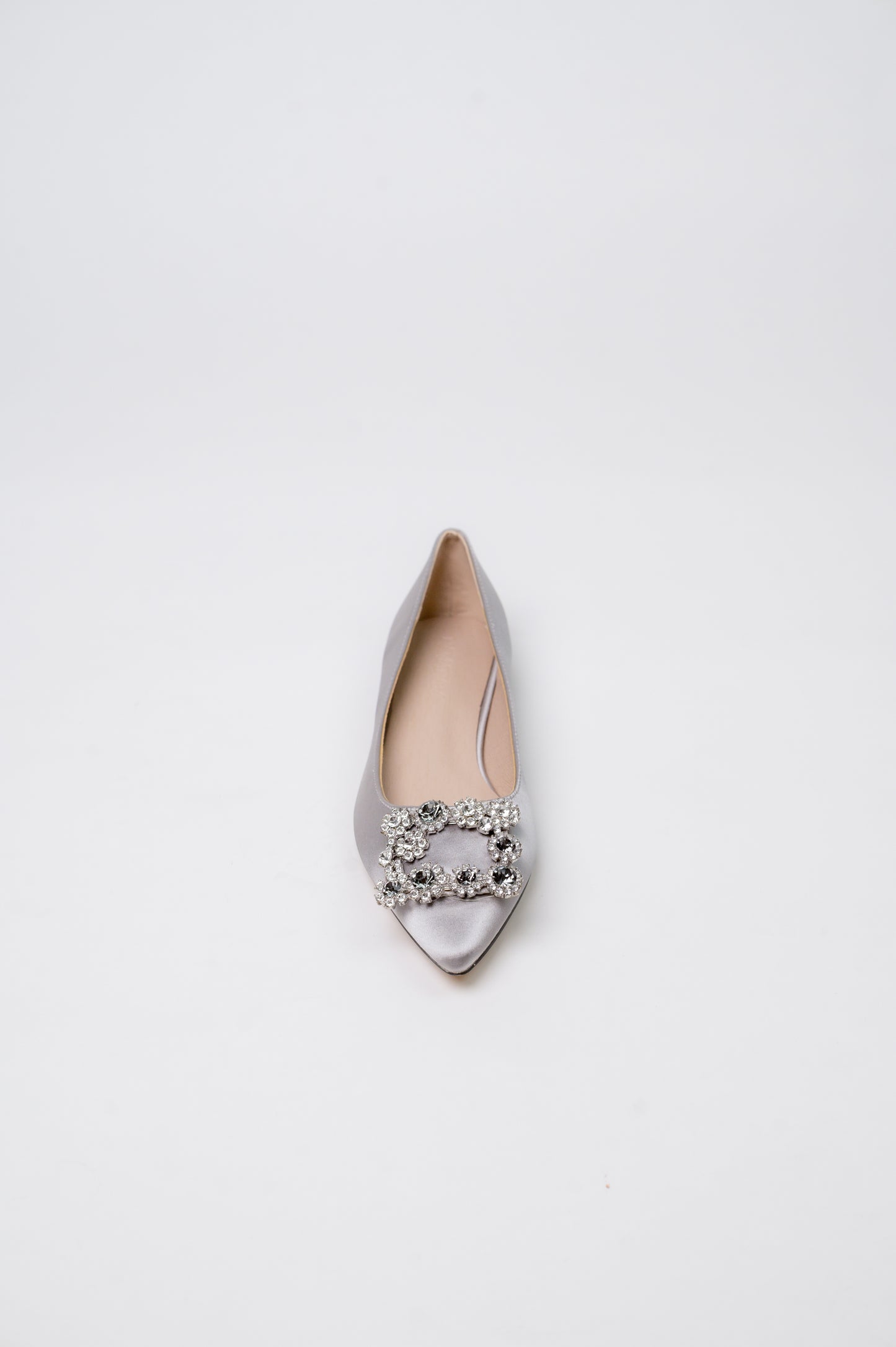 Marquise Flat Shoes Grey