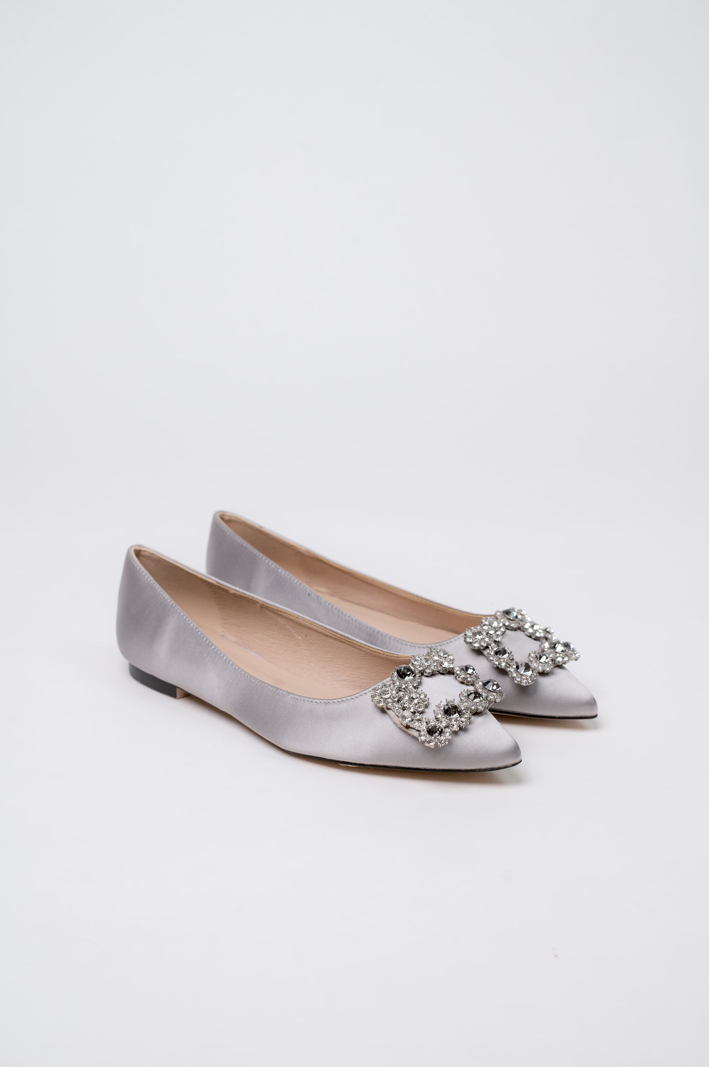 Marquise Flat Shoes Grey