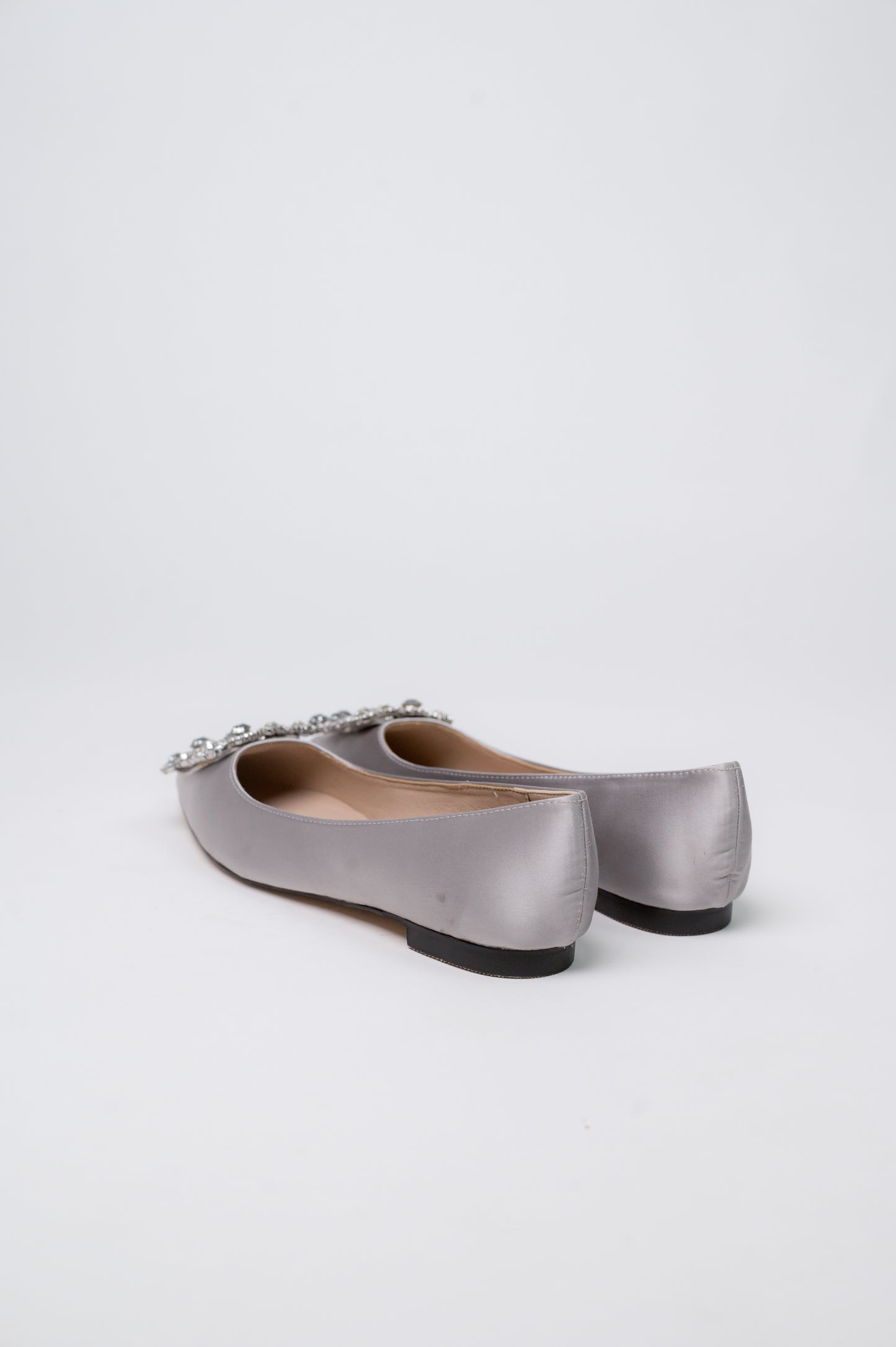 Marquise Flat Shoes Grey