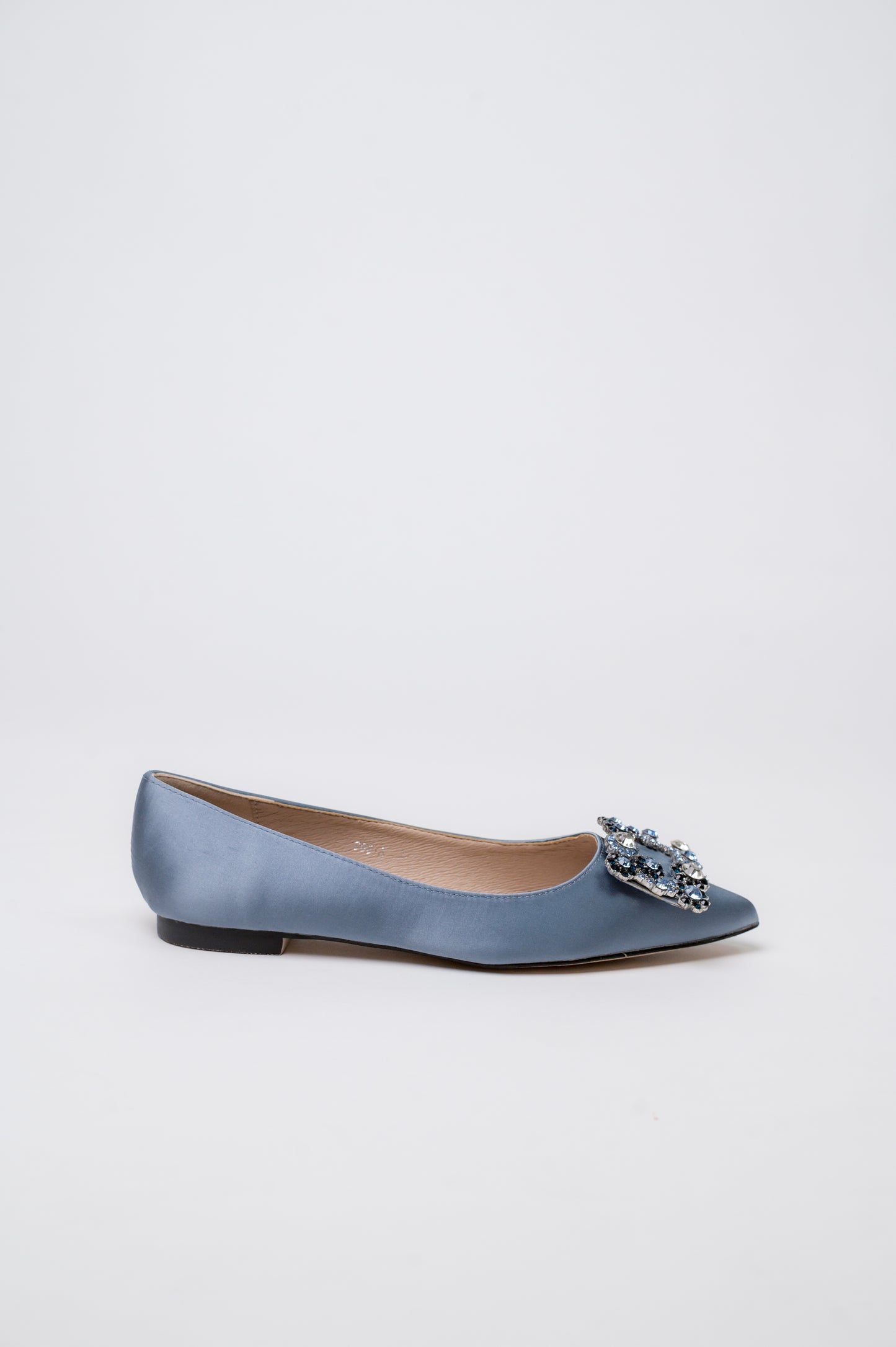 Marquise Flat Shoes Light Blue