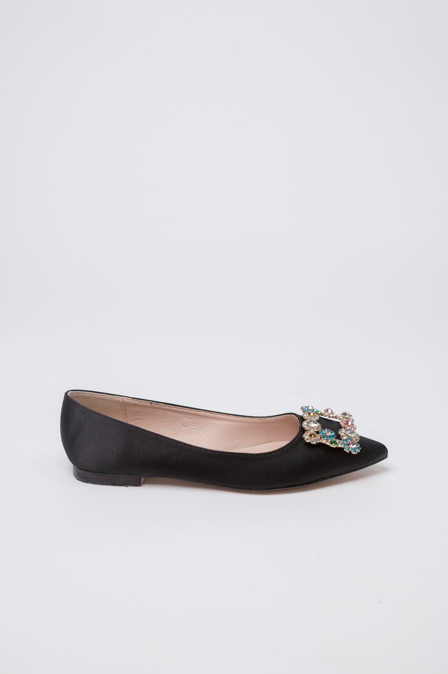 Marquise Flat Shoes Black