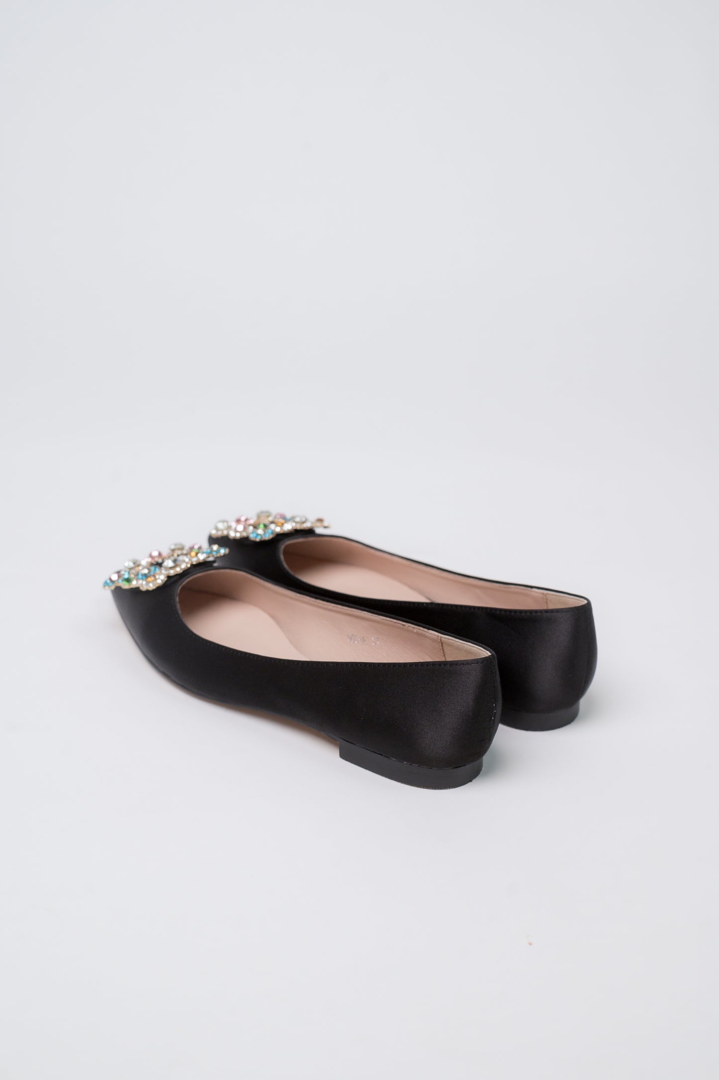 Marquise Flat Shoes Black