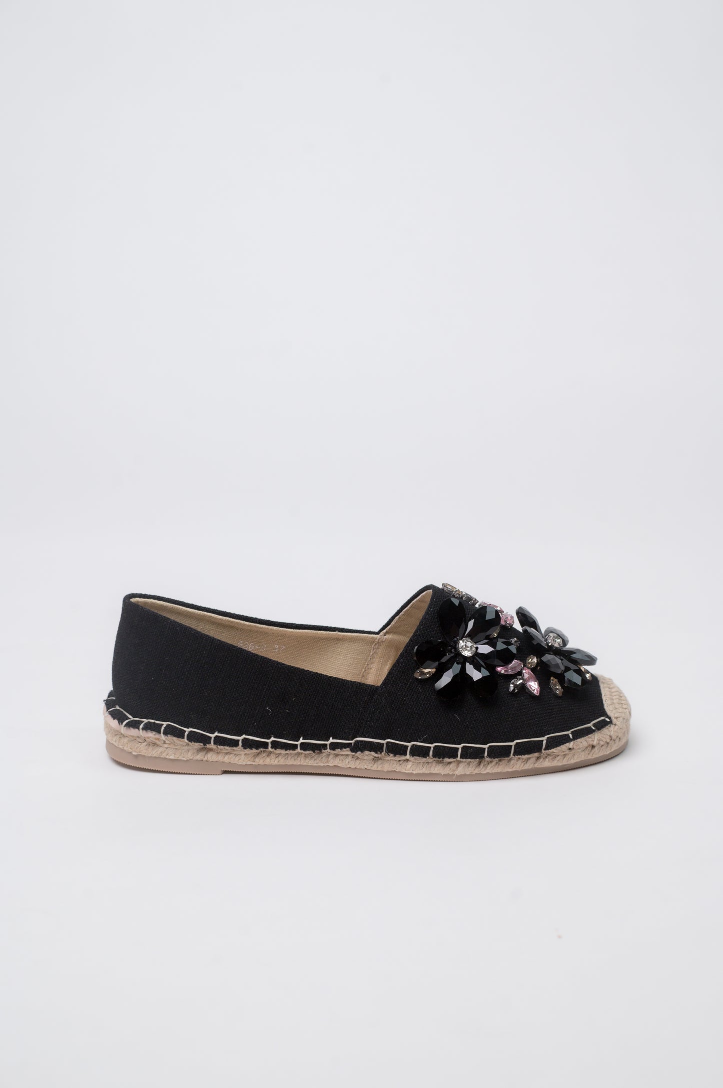 Plum Blossom Espadrilles Swarovski
