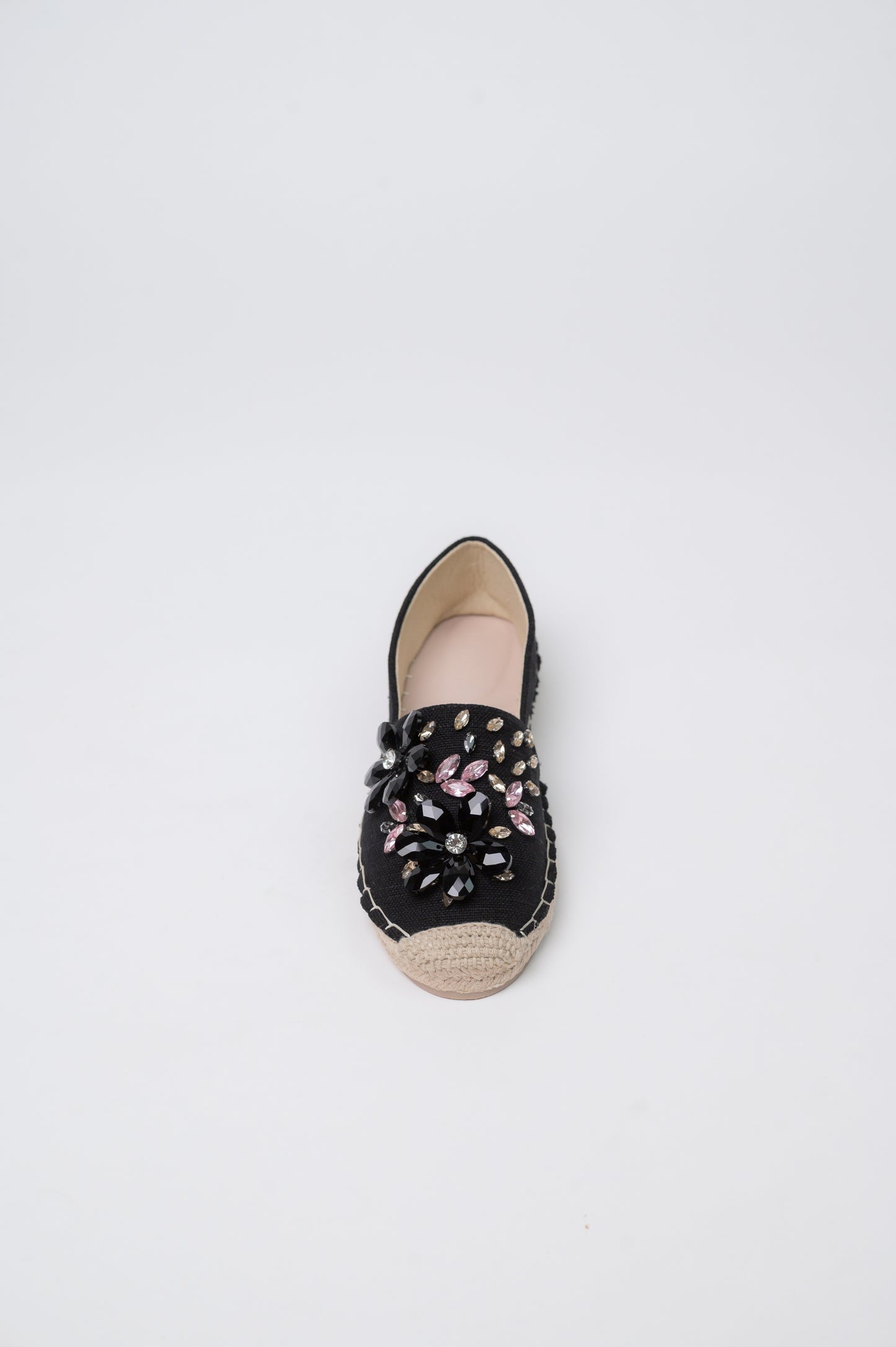 Plum Blossom Espadrilles Swarovski