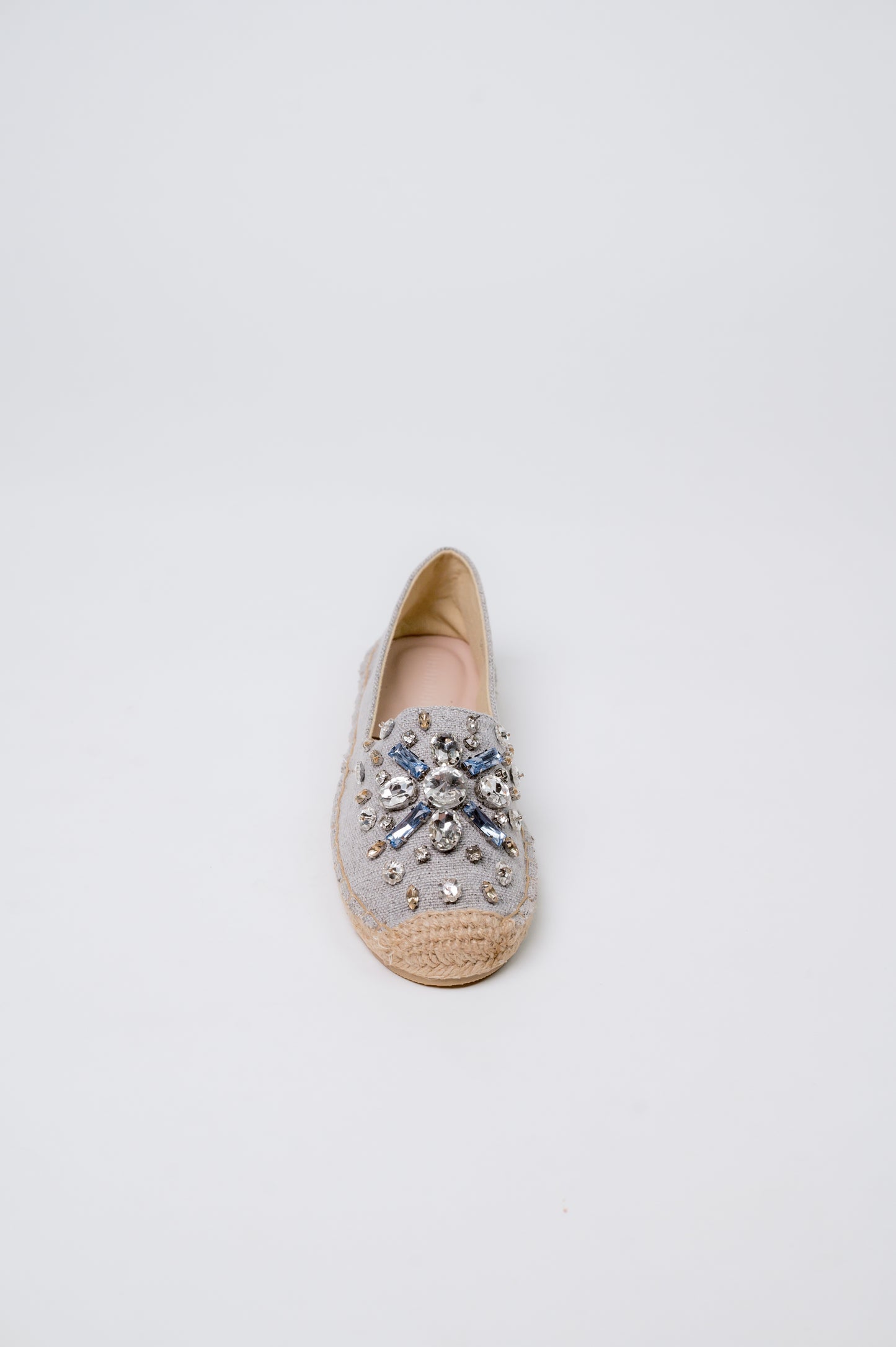 Birkin Espadrilles Swarovski Grey