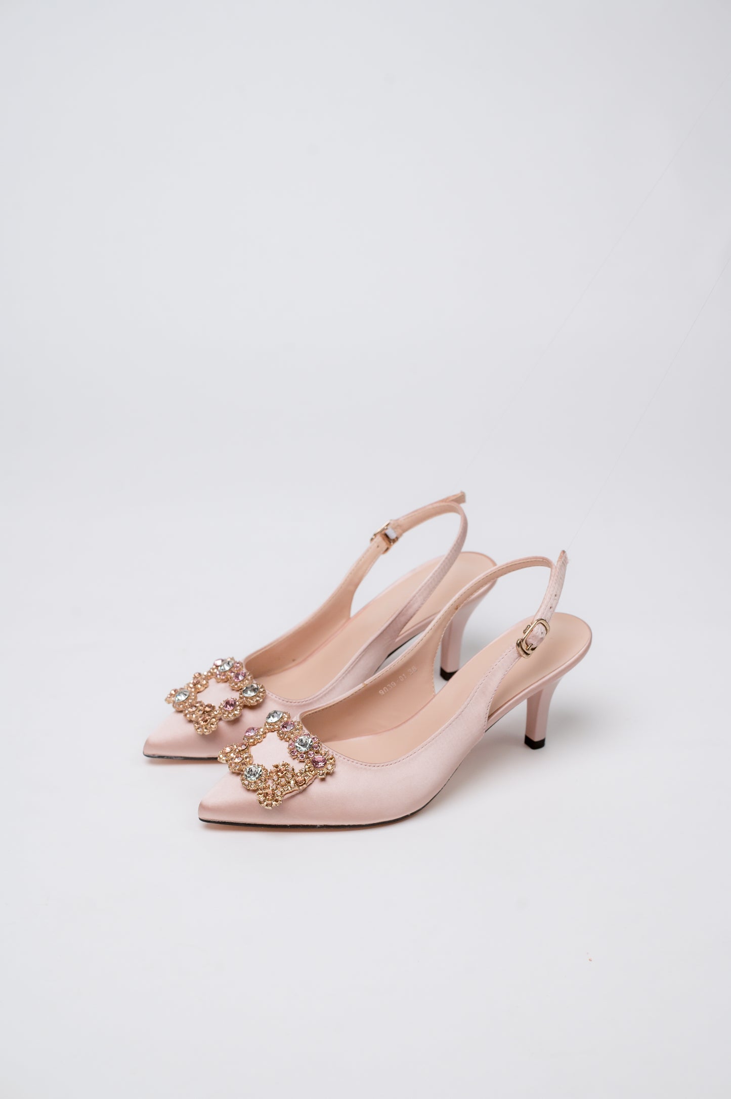 Marquise Pump Heels Rose Pink