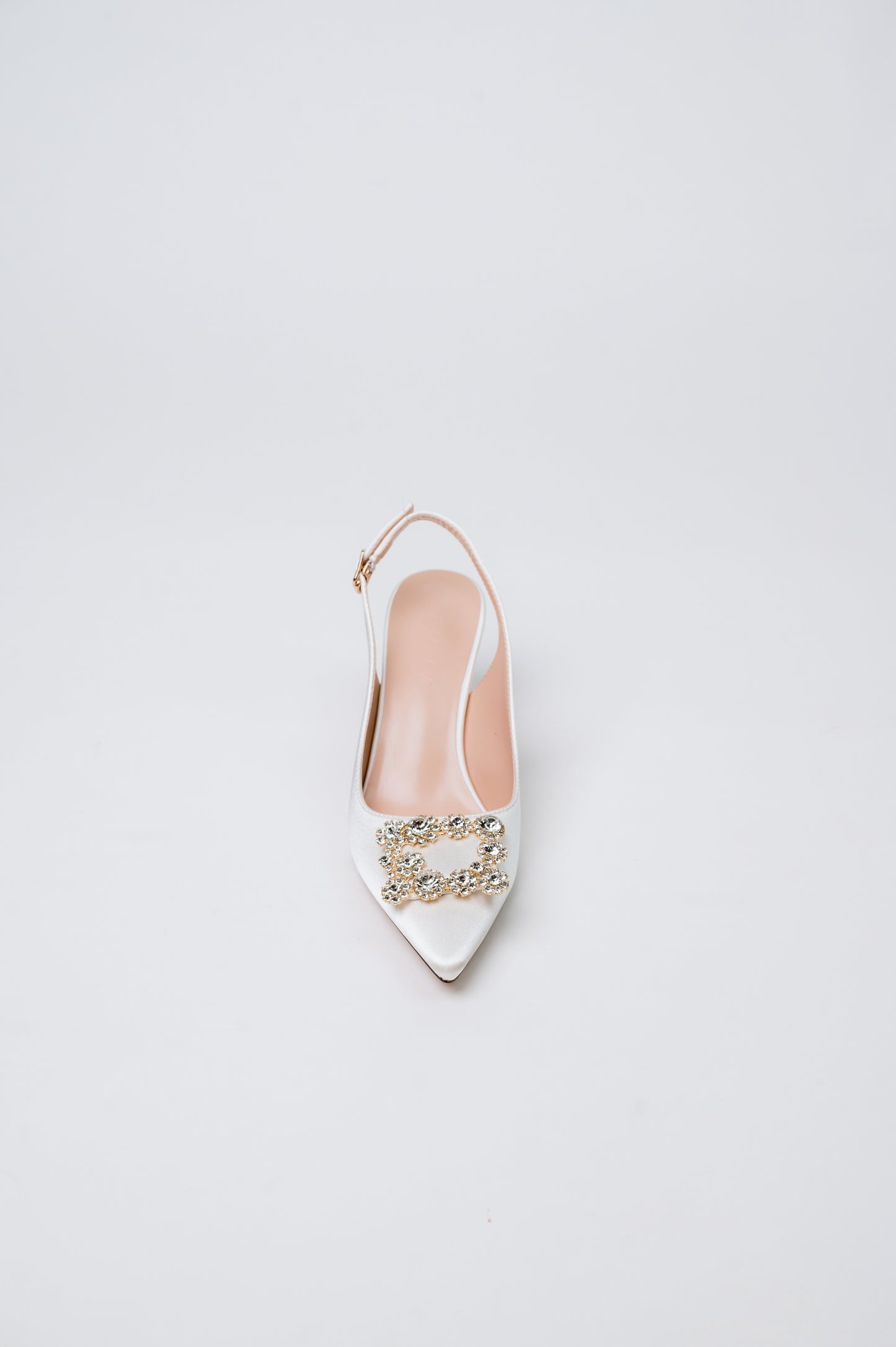 Marquise Pump Heels White