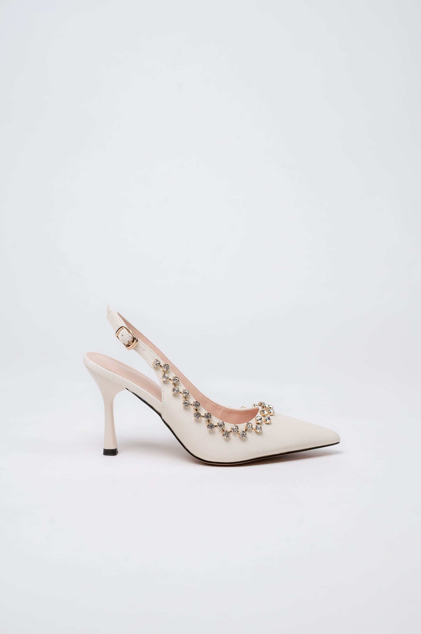Jenine Pump Heels White