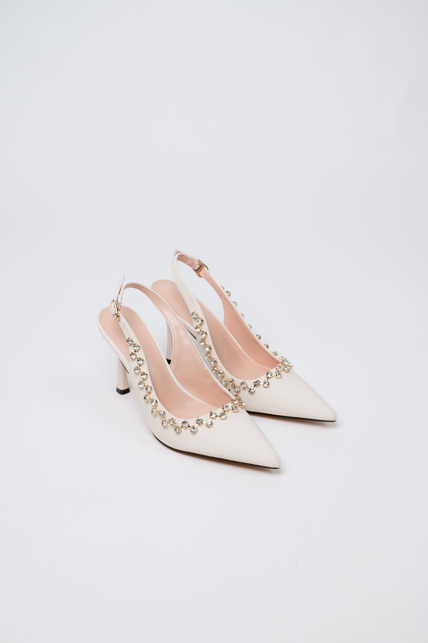 Jenine Pump Heels White